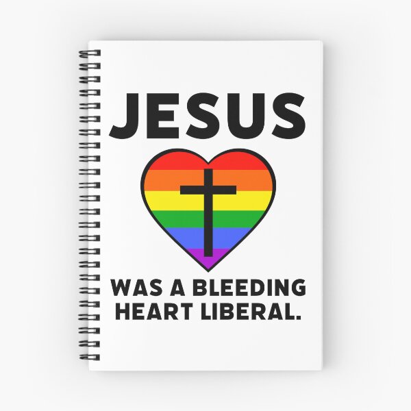 Item preview, Jesus was a bleeding heart liberal rainbow design  designed and sold by Rachel the Artist .