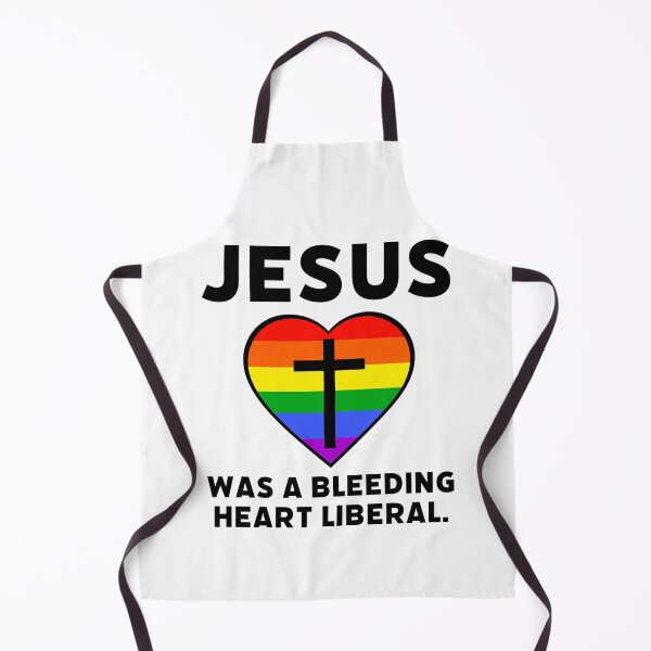 Item preview, Jesus was a bleeding heart liberal rainbow design  designed and sold by Rachel the Artist .