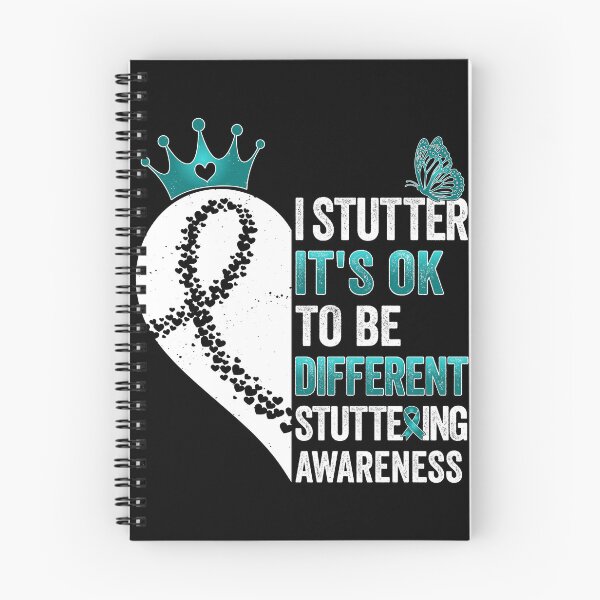 Item preview, I Stutter, it's OK To Be Different! Stuttering Awareness Month designed and sold by HauntandStick99.