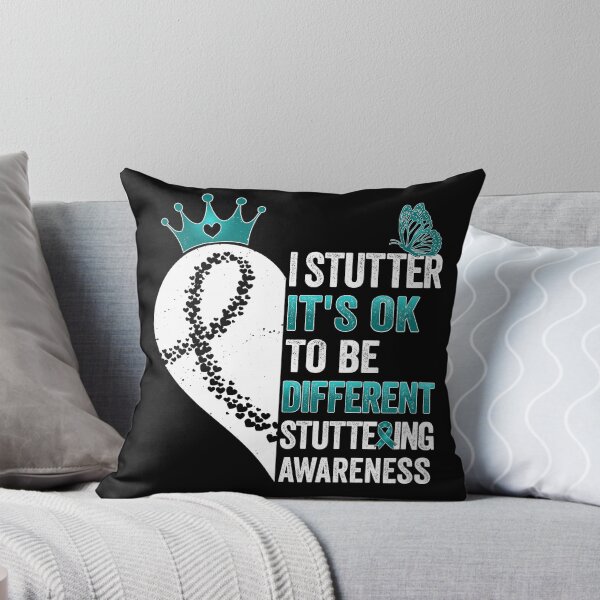 Item preview, I Stutter, it's OK To Be Different! Stuttering Awareness Month designed and sold by HauntandStick99.