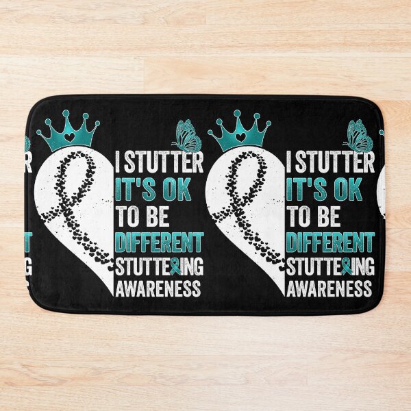 Item preview, I Stutter, it's OK To Be Different! Stuttering Awareness Month designed and sold by HauntandStick99.
