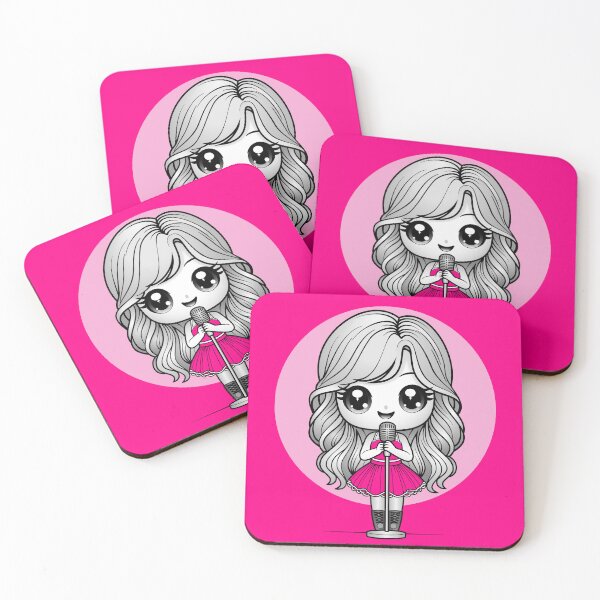 Item preview, Kawaii Woman Superstar Singer designed and sold by ITSAGIRLSWORLD2.