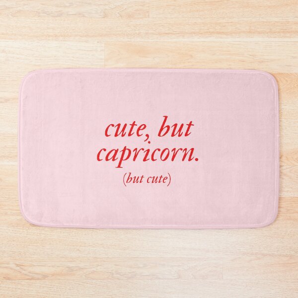 Item preview, cute, but capricorn (but cute) designed and sold by mydoodlesateme.