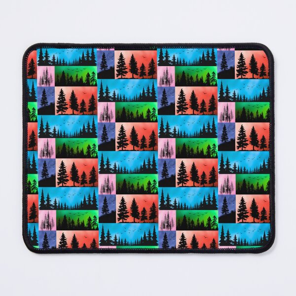 Item preview, Pop-Art Serene Forest Silhouettes designed and sold by Fredster1966.