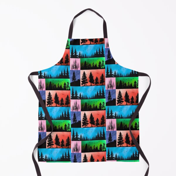 Item preview, Pop-Art Serene Forest Silhouettes designed and sold by Fredster1966.