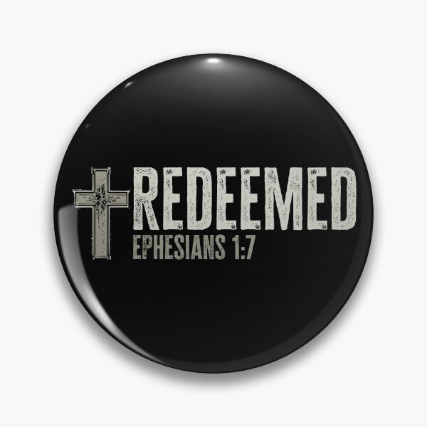 Item preview, Redeemed By God Christ Bible Verse designed and sold by WBGraphix.