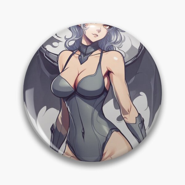 Item preview, Hot and Sexy Grey Demon Anime Girl designed and sold by KnottyToons.