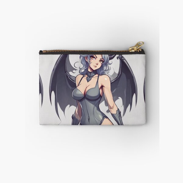 Item preview, Hot and Sexy Grey Demon Anime Girl designed and sold by KnottyToons.