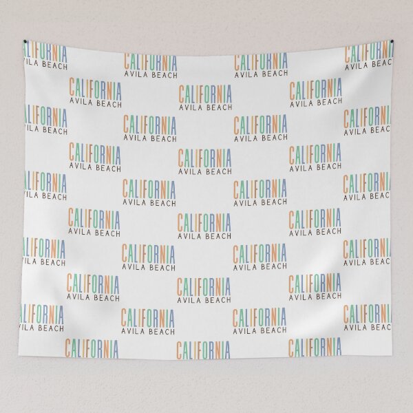 Item preview, Avila Beach California (Sand Waves) designed and sold by Whackadoodletee.