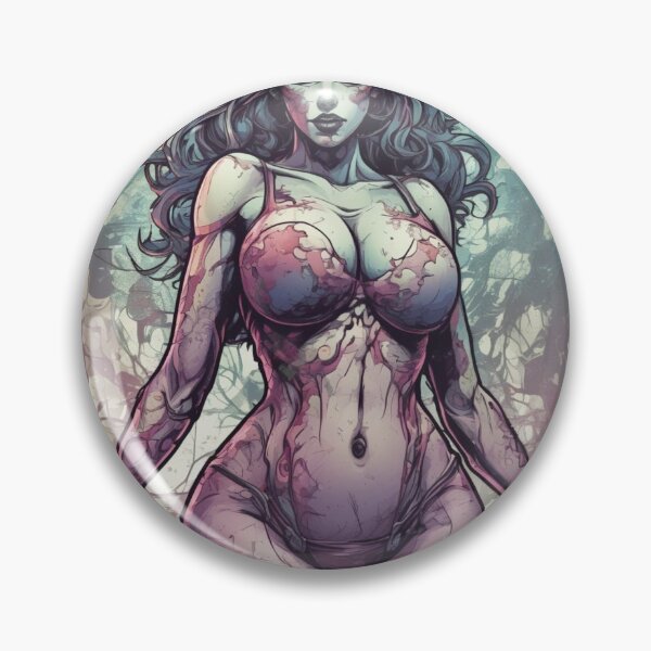Item preview, Sexy Curvy Anime Zombie Mommy designed and sold by KnottyToons.