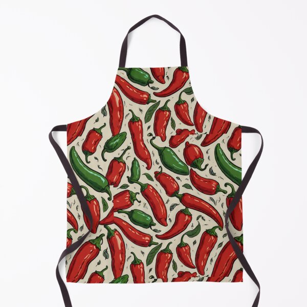 Artikelvorschau, Chili Pepper Rot Grün Muster Paprika entworfen und verkauft von Draculaura2009.