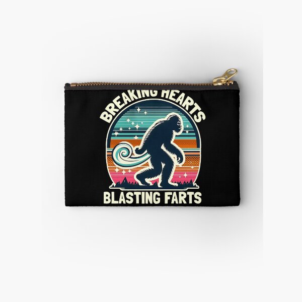 Item preview, Breaking Hearts Blasting Farts Funny Valentine Boys Bigfoot Gear designed and sold by DynamicDesign.