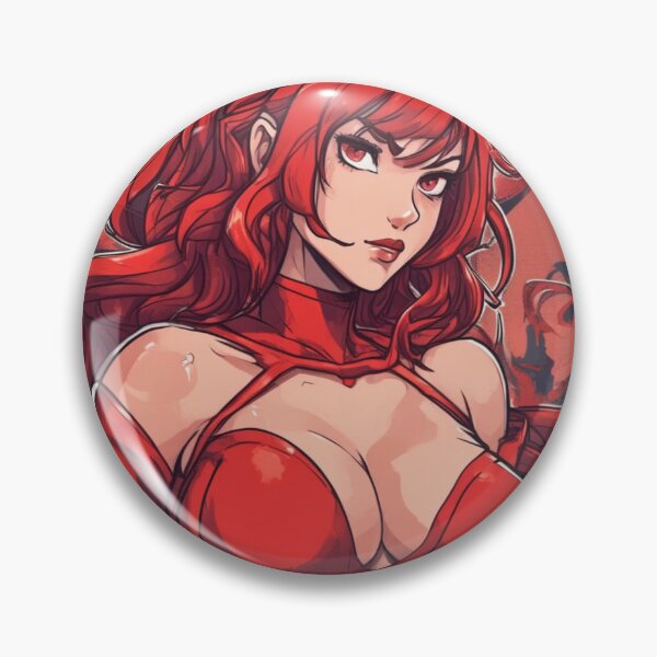 Item preview, Red Devil with big Boobs on Halloween designed and sold by KnottyToons.