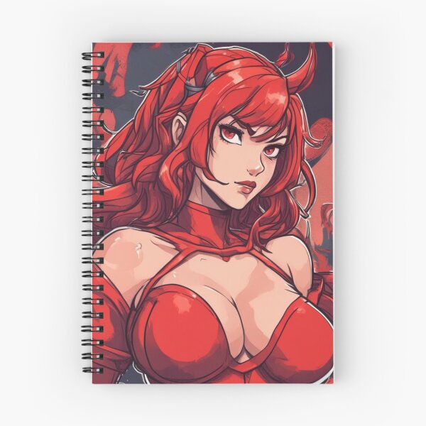 Item preview, Red Devil with big Boobs on Halloween designed and sold by KnottyToons.