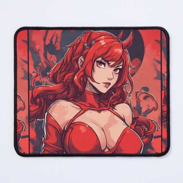 Item preview, Red Devil with big Boobs on Halloween designed and sold by KnottyToons.