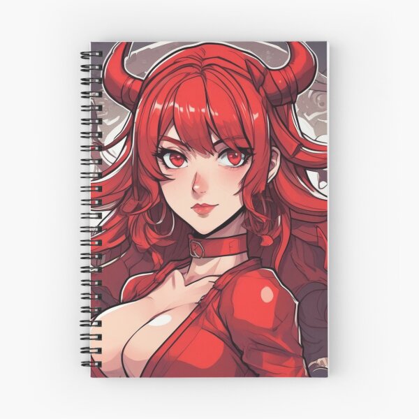 Item preview, Sexy Red Devil with big Boobs designed and sold by KnottyToons.