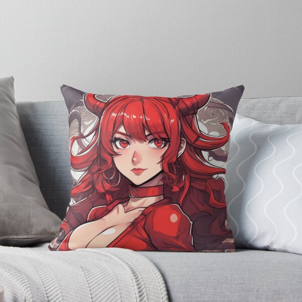 Item preview, Sexy Red Devil with big Boobs designed and sold by KnottyToons.