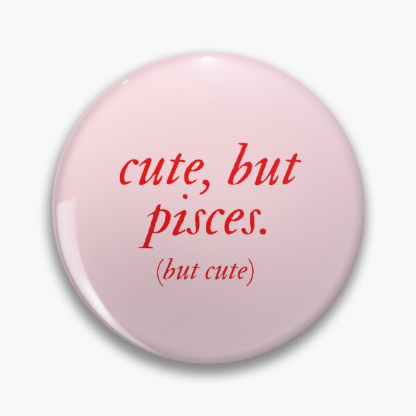 Item preview, cute, but pisces (but cute) designed and sold by mydoodlesateme.
