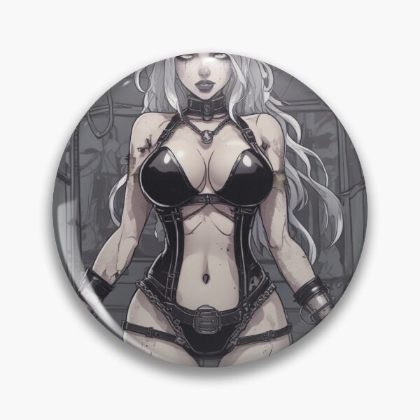 Item preview, Scary Sexy Zombie Anime Babe designed and sold by KnottyToons.