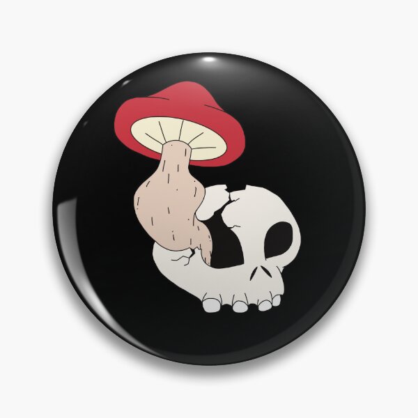 Item preview, Creepy Mushroom Skull designed and sold by pocketurtle.