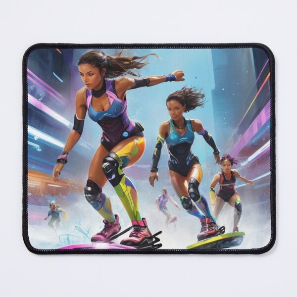 Item preview, Futuristic Urban Hoverboarders designed and sold by KilianSzmid.