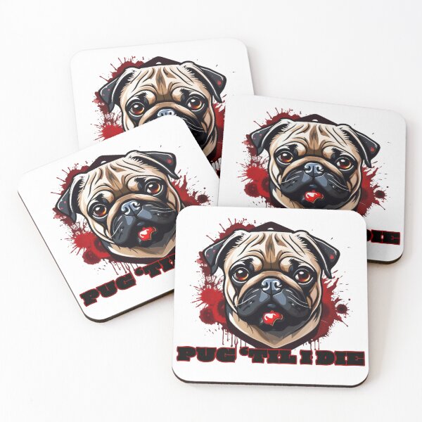 Item preview, Pug ‘til I Die designed and sold by pUNKnown.
