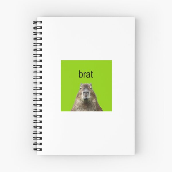 Item preview, Brat Capybara sticker, pin designed and sold by mhudakova.