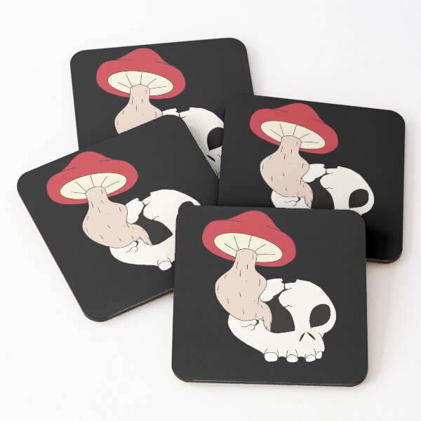 Item preview, Creepy Mushroom Skull designed and sold by pocketurtle.