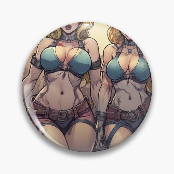 Item preview, Sexy Zombie Anime Twins With Huge Tits  designed and sold by KnottyToons.