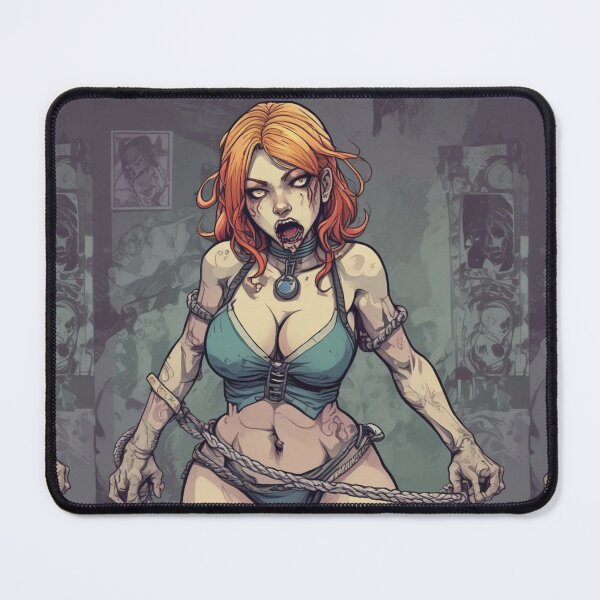 Item preview, Sexy Zombie Anime Chick Thirst designed and sold by KnottyToons.