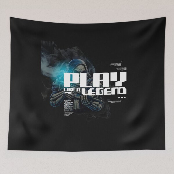 Item preview, Play Like a Legeng Art for Gamers designed and sold by Mariana Piana.