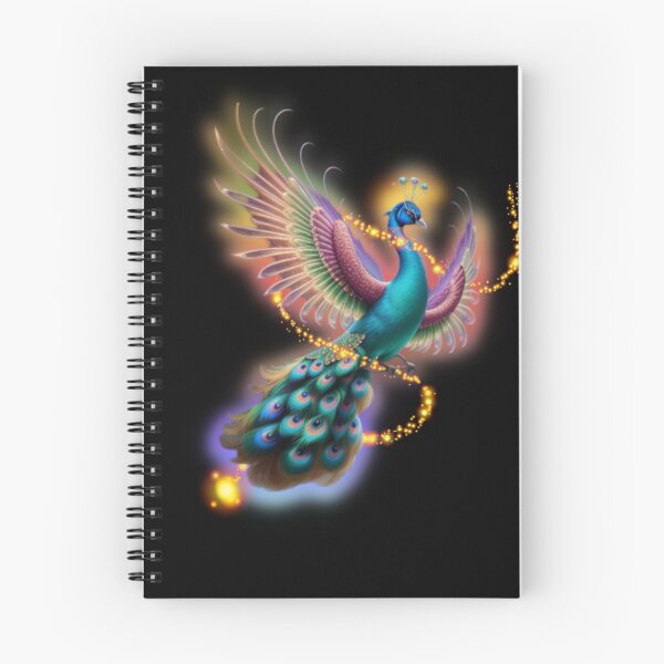 Item preview, Rocket Peacock designed and sold by LevonsCrazyArt.