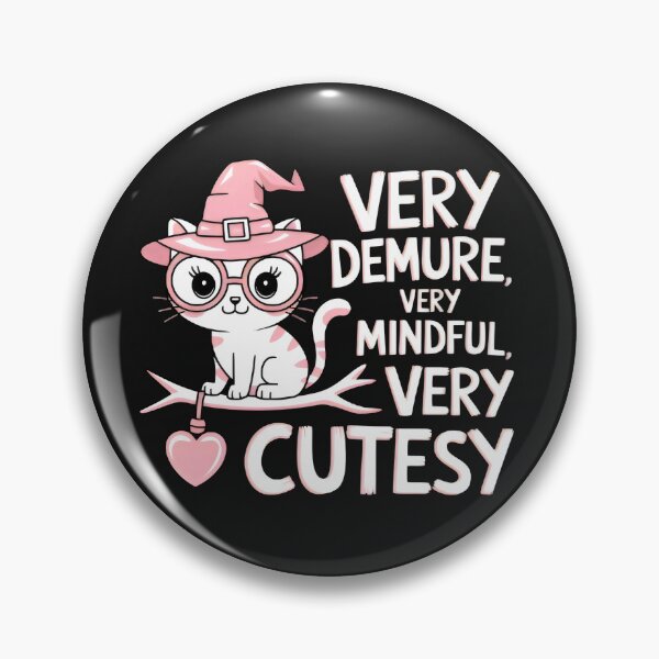 Item preview, very demure very mindful very cutesy cat designed and sold by GogoGrove.