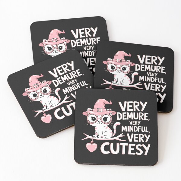 Item preview, very demure very mindful very cutesy cat designed and sold by GogoGrove.