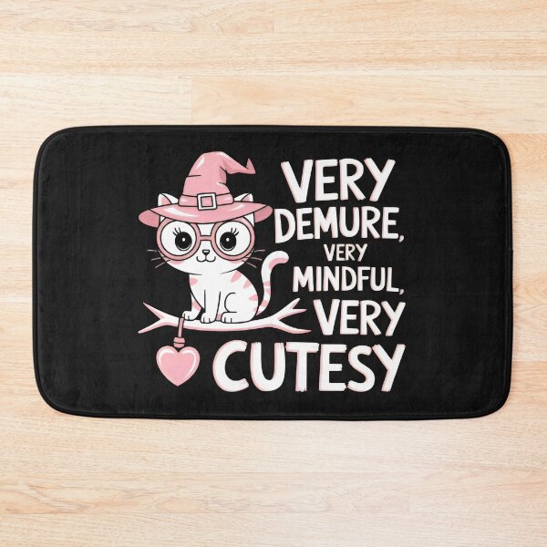 Item preview, very demure very mindful very cutesy cat designed and sold by GogoGrove.