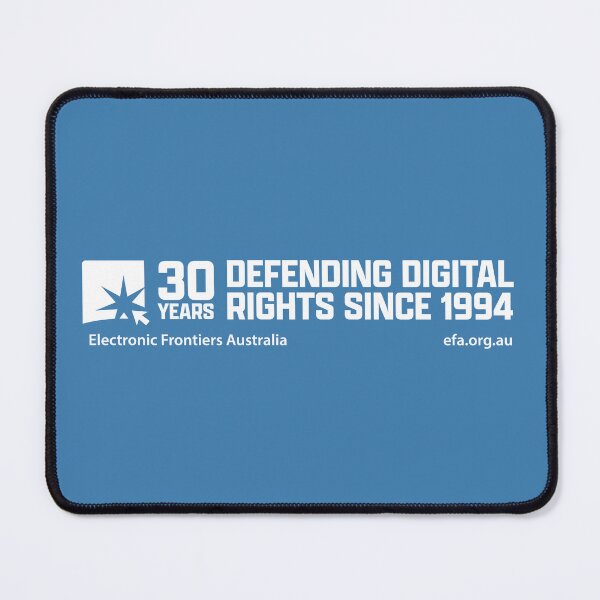Item preview, EFA — 30 Years (White Print) designed and sold by Electronic Frontiers Australia.