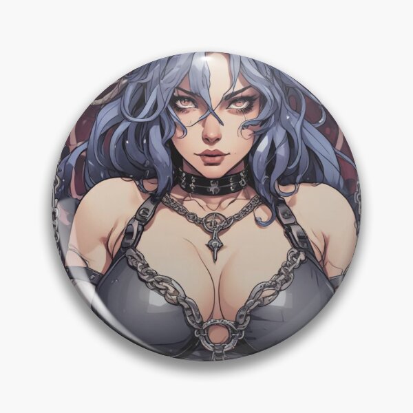 Item preview, Sexy Bondage Demon in Chains Huge Tits designed and sold by KnottyToons.