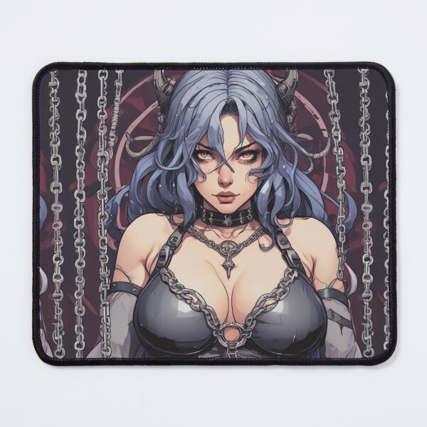 Item preview, Sexy Bondage Demon in Chains Huge Tits designed and sold by KnottyToons.