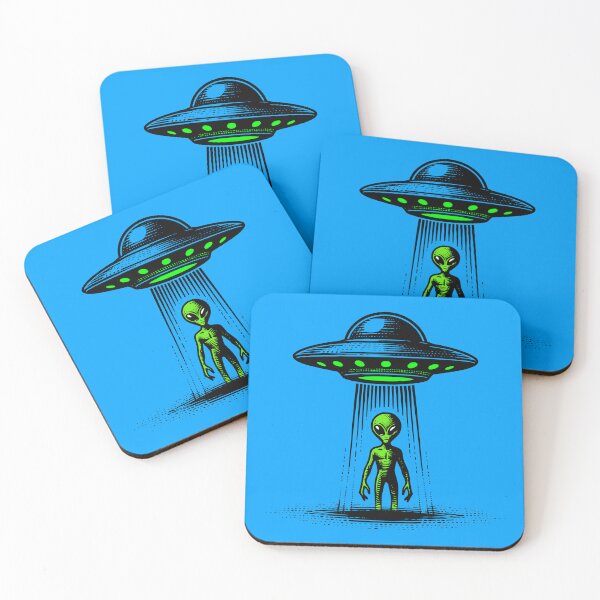 Item preview, Green Alien UFO designed and sold by roswellboutique.