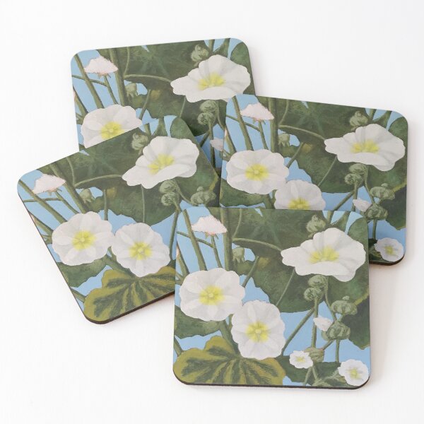 Item preview, Towering Hollyhocks designed and sold by Maggie Stanley.