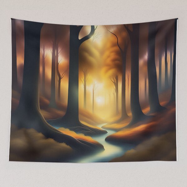 Item preview, Abstract forest designed and sold by DebriArte.