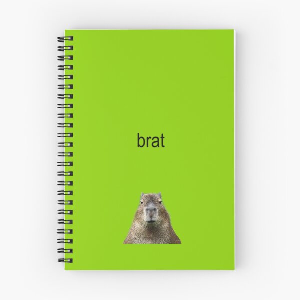 Item preview, Capybara brat Phone case and Notebook designed and sold by mhudakova.
