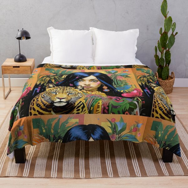 Item preview, A woman and a leopard. designed and sold by Natalia-Vlad.