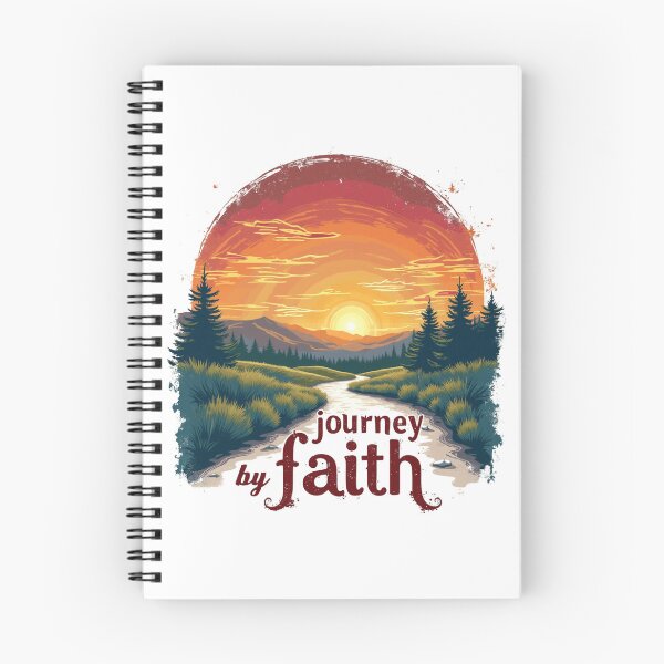 Item preview, Journey by Faith, Winding Path, Sunset Art designed and sold by Faithloveshop.