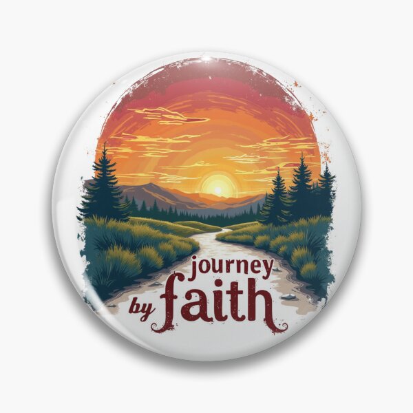 Item preview, Journey by Faith, Winding Path, Sunset Art designed and sold by Faithloveshop.