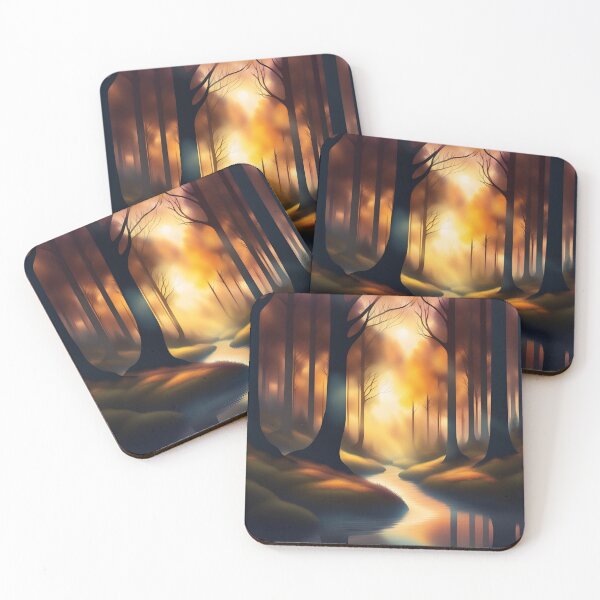 Item preview, Abstract forest designed and sold by DebriArte.