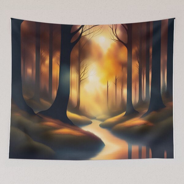 Item preview, Abstract forest designed and sold by DebriArte.
