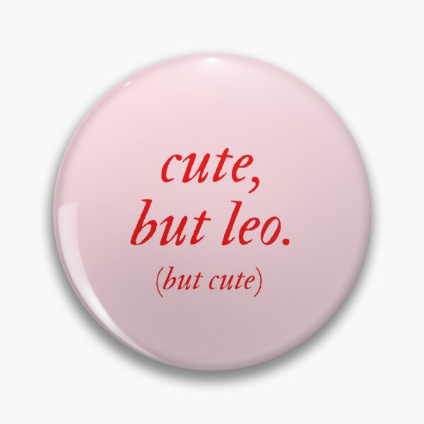 Item preview, cute, but leo (but cute) designed and sold by mydoodlesateme.