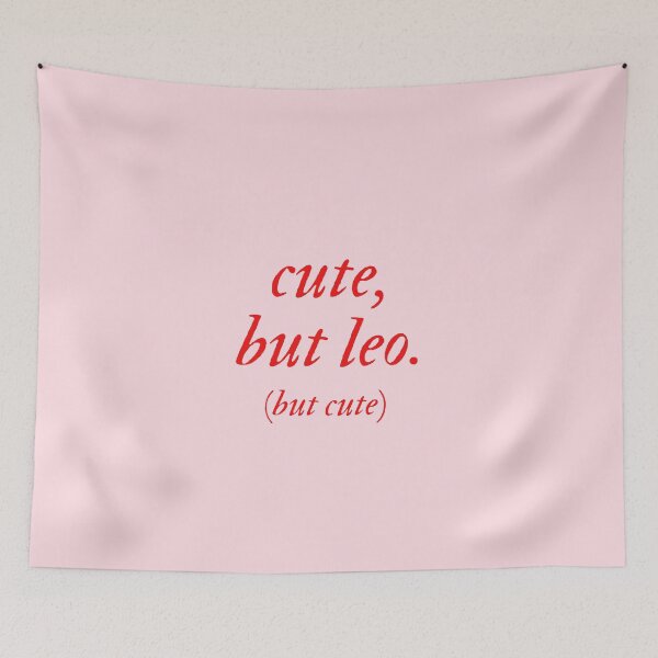 Item preview, cute, but leo (but cute) designed and sold by mydoodlesateme.