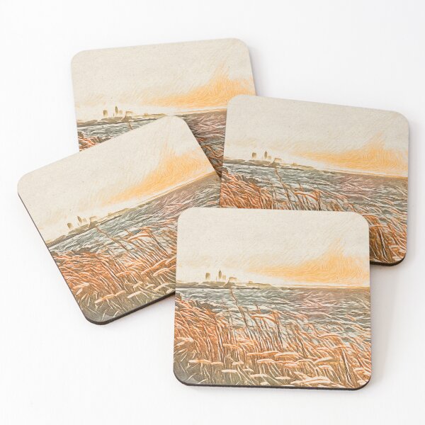 Item preview, Cleveland Skyline & Lake Erie Sunset designed and sold by maryawms.